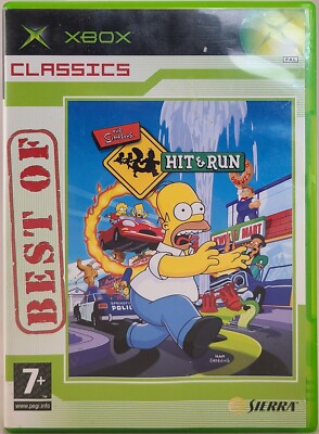 Simpsons Hit & Run - DEUTSCH + Anleitung - Microsoft Xbox Classics