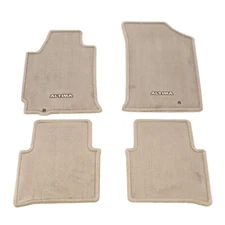 2008-2012 Nissan Altima Beige Tan Carpeted Floor Mats Front & Rear Set OEM NEW