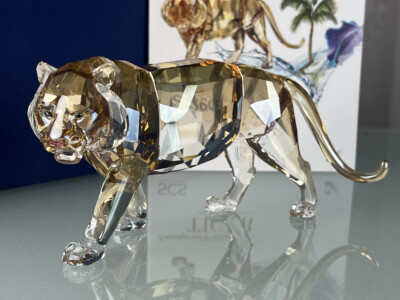 Swarovski Figur 1003148 Tiger 18 cm. Ovp und Zertifikat. Top Zustand  