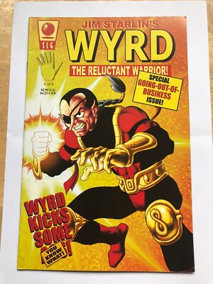 JIM STARLIN'S WYRD THE RELUCTANT WARRIOR # 6 (SLG COMICS - 1999) 