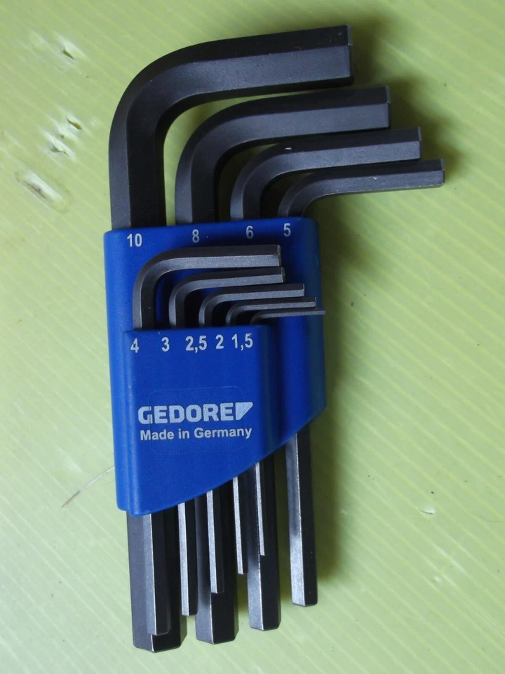 GEDORE LOT NEUF DE 2 JEUX DE CLES TORX ET ALLEN SUR ETUI - Photo 2/4