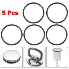 5X Pack O-Ring For 38mm Bath SInk Basin Drain Plug RUbber Seal Replacement Parts