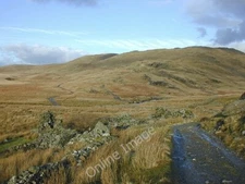 Photo 6x4 Track heading past Nant-y-llyn farmstead Banc Llechwedd-mawr On c2002