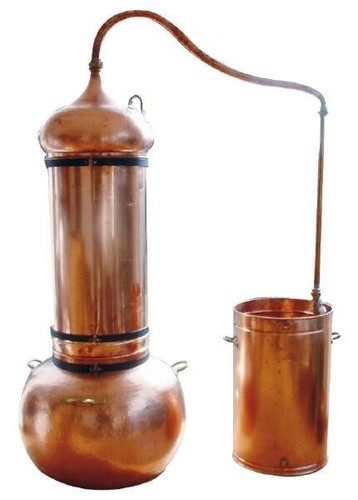 SONDERPREIS: "CopperGarden®" 300 Liter Kolonnenbrennerei | Aromadestille