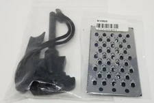 READYMAN STAINLESS STEEL TINDER SCRAPER AND FLINT FIRE STARTER SURVIVAL CAMPING 