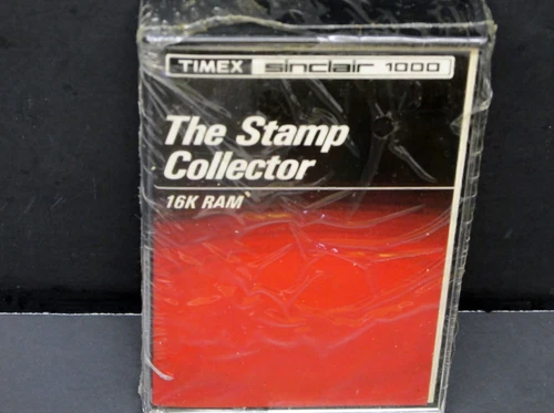 The Stamp Collector, Timex Sinclair 1000, 1983, Cassette, New & Sealed