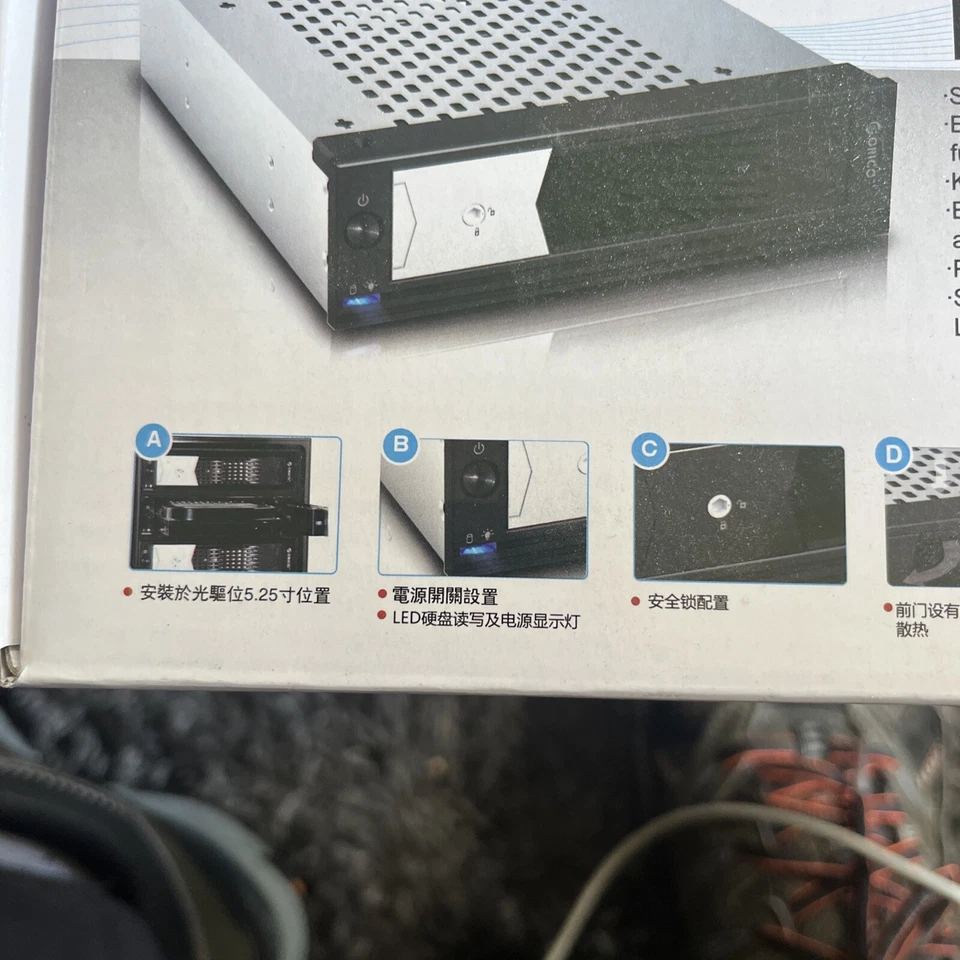 ORICO 2 Bay USB 3.5 to SATA HDD Mobile Rack HDD-ROM 5.25 Size - Image 4 of 4