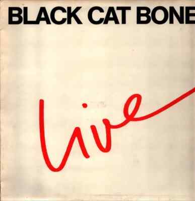 Black Cat Bone Live MEGA GERMAN BLUES ROCK Private Vinyl LP