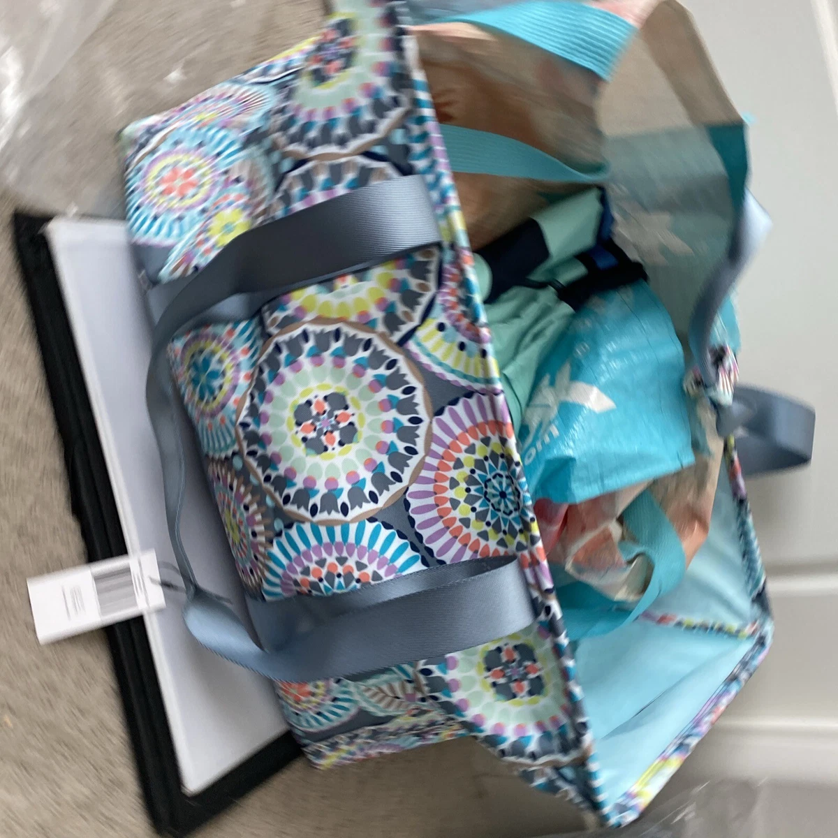 Vera bradley collapsible tote sale