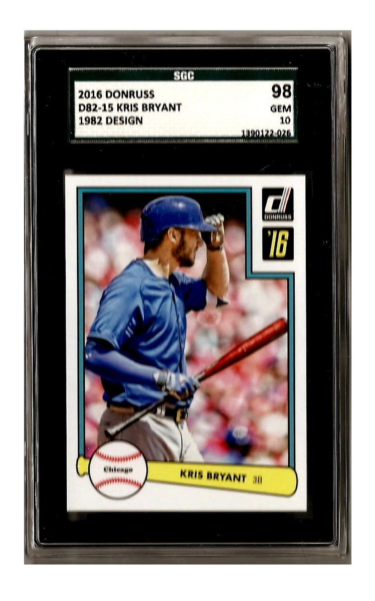Kris Bryant 10 Graded Baseball Sports Trading Cards & Accessories