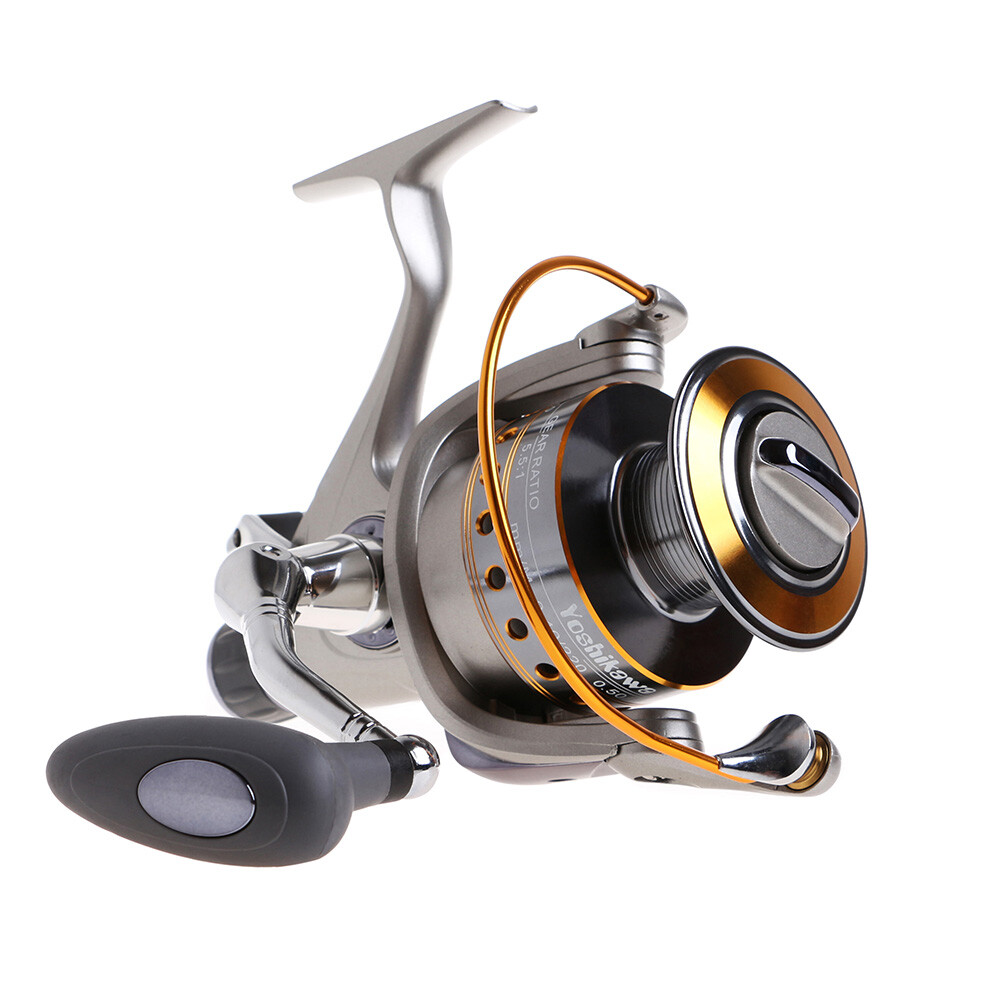 Yoshikawa Large Surf Fishing Spinning Reel Baitfeeder Sea Offshore 6000 5.5:1