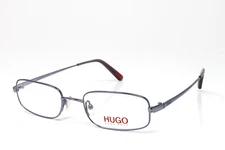 Hugo Hugo Boss Eyeglasses Unisex Blue Rectangular Metal 50mm HG15565-BL-50