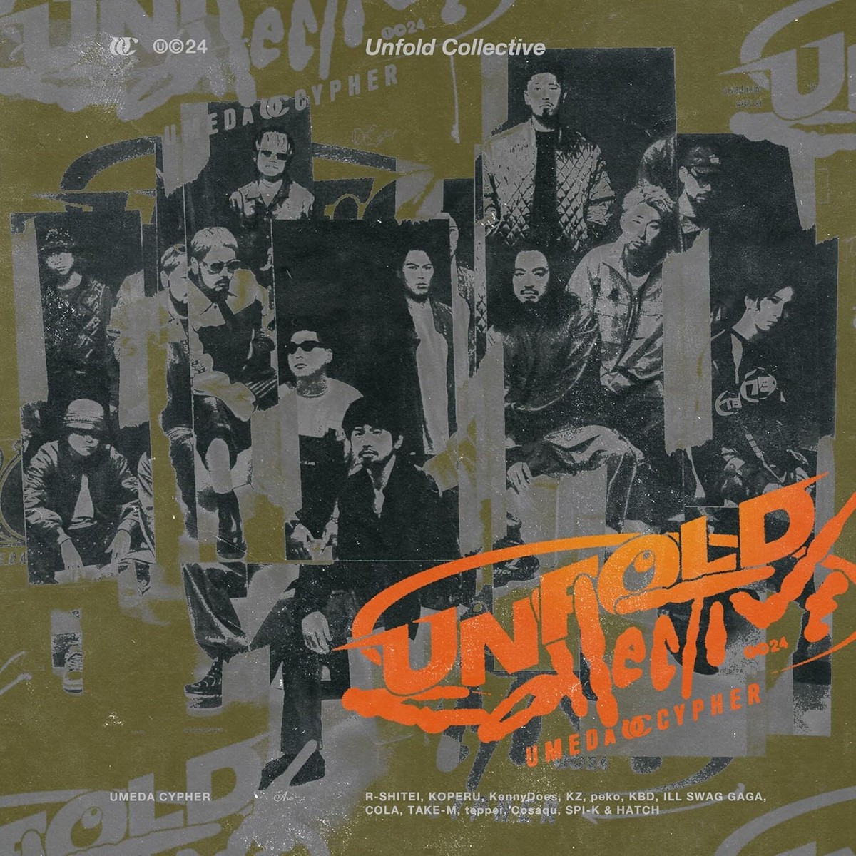 2LP 梅田サイファー Unfold Collective SEJL756 SME Records /00660 2LP UMEDA CYPHER Unfold Collective SEJL756 SME Records JAPAN