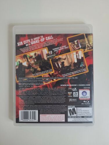 Tom Clancy's Rainbow Six: Vegas Sony PlayStation 3, 2007 Free shipping - Foto 2 di 4