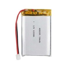 50Pcs Rechargeable 3.7V 150Mah 402025 Li-Polymer Li Lipo Battery Jst-Ph 2Pin 2.0