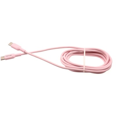 USB-C to Type-C Pink 6ft Long Cable PD Fast Charger Cord Power for Cell Phones