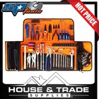 SP Tools Tool Roll Kit 90 Piece Heavy Duty Lightweight And Durable SP51280