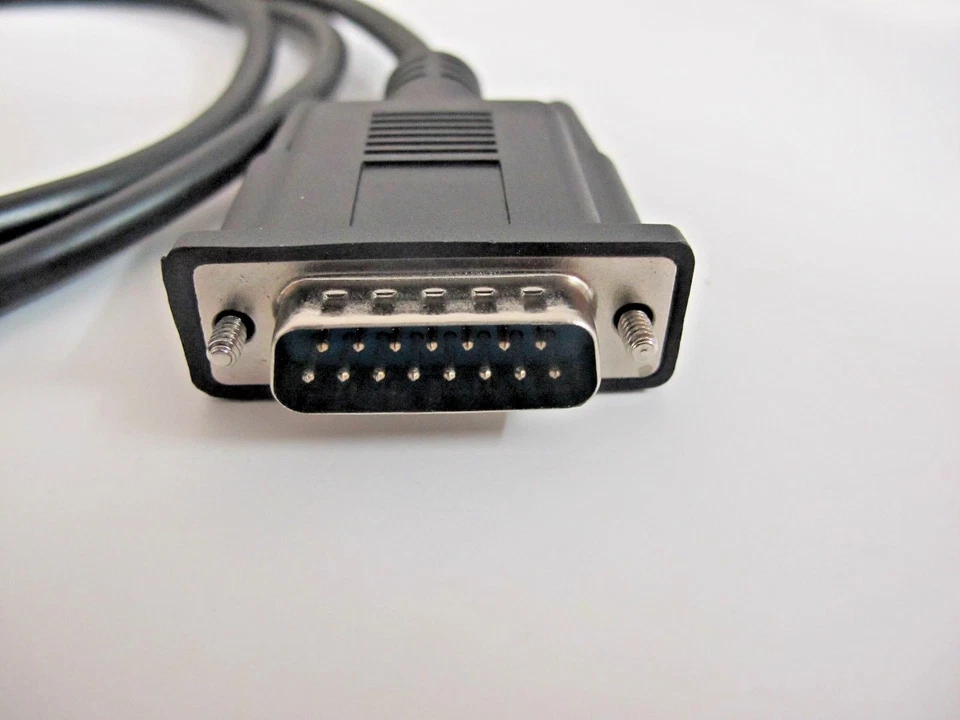 Cabo de scanner OBD2 OBDII de substituição 6 pés para leitor de código MATCO Quickcode MD9000A - Imagem 2 de 4