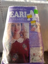 Lot Of  5 Vintage Distlefink Designs Pearl Art fold and fill craft New