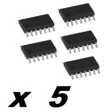 74HC00  74HC00A  TOSHIBA  S014  ( x 5 pieces ) Quad 2-Input NAND Gate