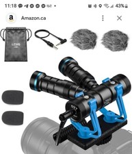 Lume Cube Video Microphone  Mic, Shock Mount, Windshield, Foam Windscreen, TRS