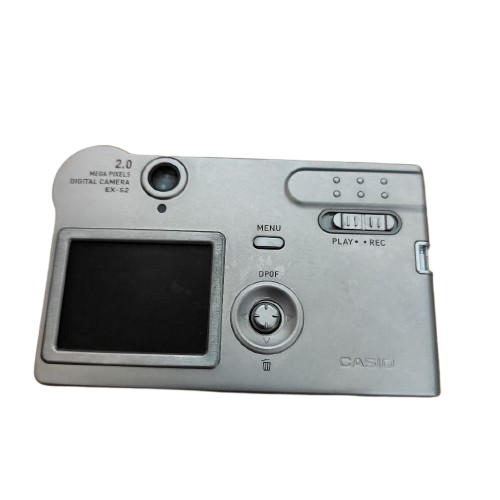 CASIO EXILIM EX-S2 Compact Digital Camera 2.0MP Silver Vintage