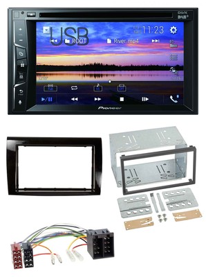 Pioneer Bluetooth 2DIN USB DVD DAB MP3 Car Stereo for Fiat Bravo (2007 onwards)