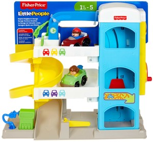 toddler car garage fisher price