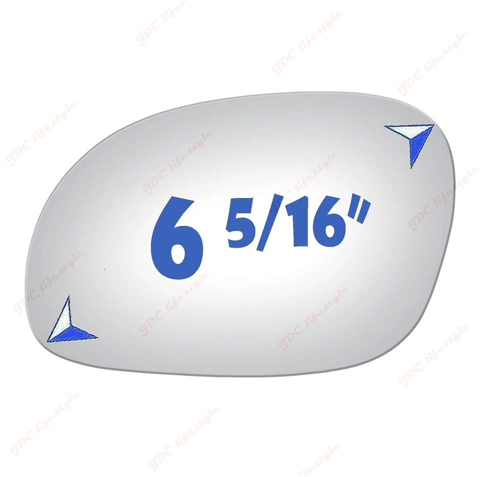 Новый подходит 97-98 1997-1998 Lincoln Mark Viii со стороны водителя левое левое зеркало стекло #2676 - Изображение 2 из 4