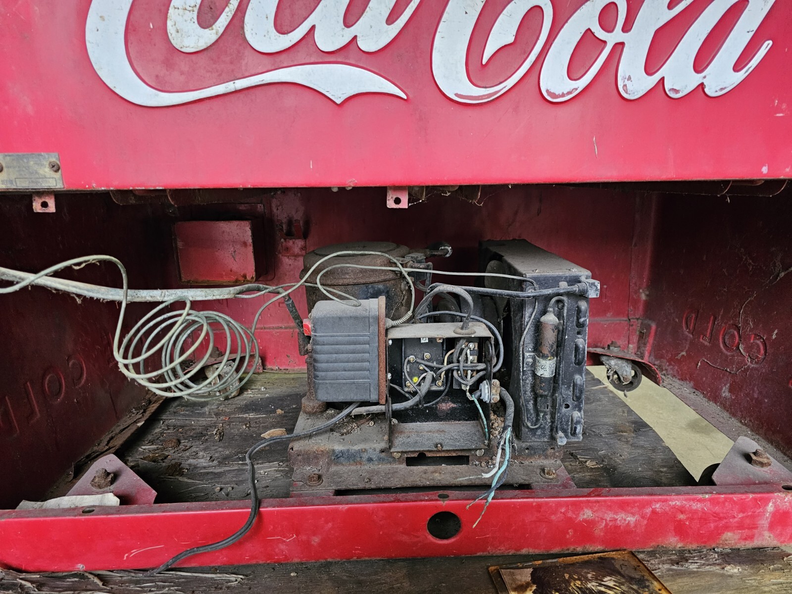 Vintage 1930's Coca Cola Cooler Coke Machine RARE eBay