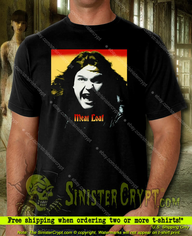 Meat Loaf Tshirt, Bat Out of Hell, Meatloaf, sizes Small to 6XL, 19472022 eBay