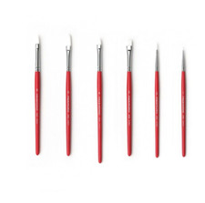 HWAHONG Artist Detail Lettering Paint Brushes Pointed Round Brush 380 Series