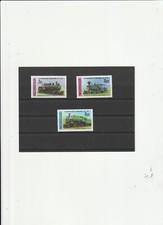 Nicaragua Mi. Nr. 2027 - 2029  "  3  Historische Lokomotiven " Gestempelt  X-3-X