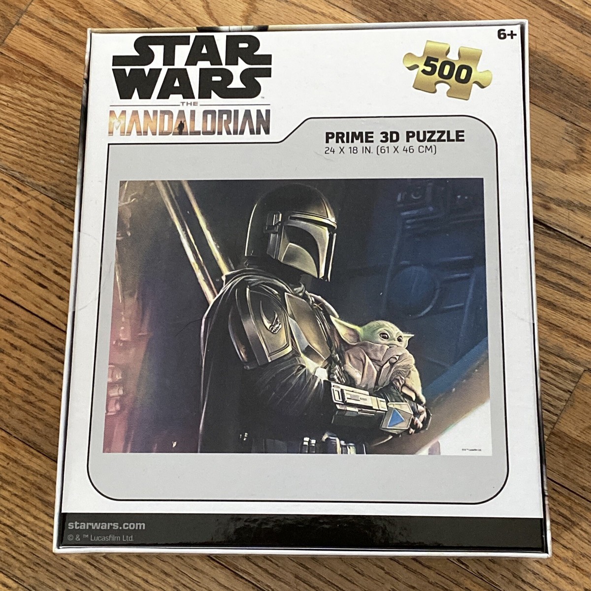 Disney Star Wars The Mandalorian Prime 3D Puzzle 500 Piece 24 x 18