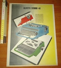Pubblicità, Olivetti Studio 42 , 1940
