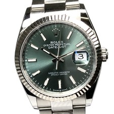 ROLEX Datejust 36 126234 Mint Green Oystersteel Automatic Men's Watch 11463914