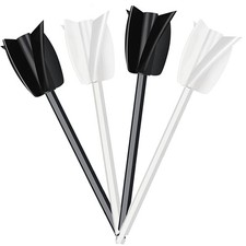 4 PCS Silicone Epoxy Resin Mixer Paddles Reusable Paint Stirrer Drill Attachment