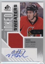 2016-17 SP Game Used Inked Sweaters 54/99 Mike Hoffman #IS-MH Auto 04hp