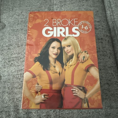 #ad 2 Broke Girls: The Complete Series Seasons 1 6 DVD 17 Disc Set Brand New $39.99