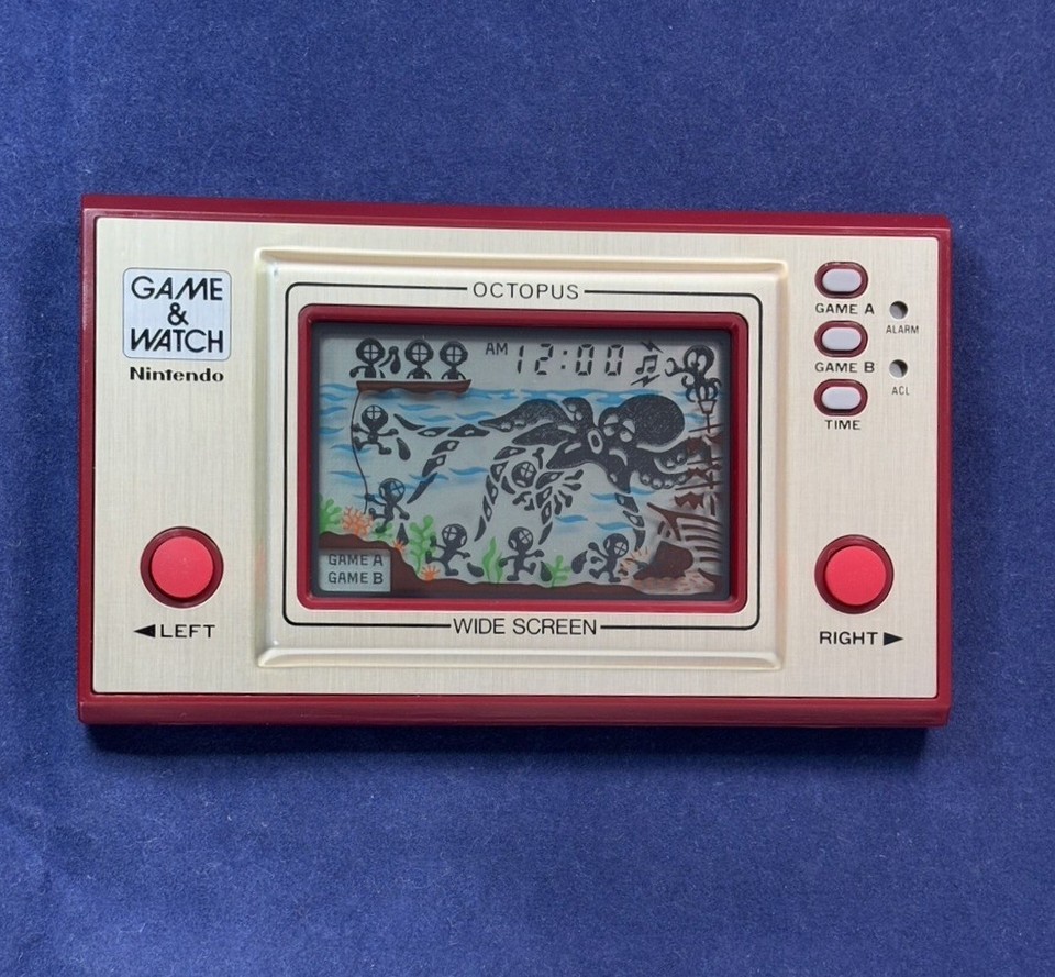 Game Octopus OCTOPUS Nintendo GAME&WATCH | eBay