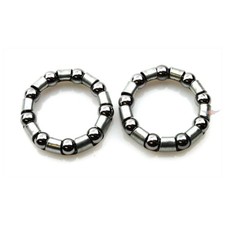 Tretlager 45x30x9,5mm - Radlager für Moped & Mokick, 9 Kugeln inkl. 2 Stück Mofa