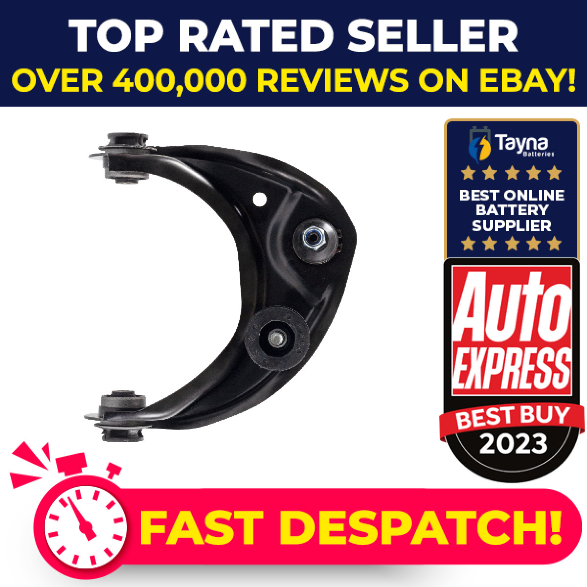 Wishbone / Suspension Arm fits MAZDA 6 GH 2.0D Front Upper, Right 07 to 10 RF7J