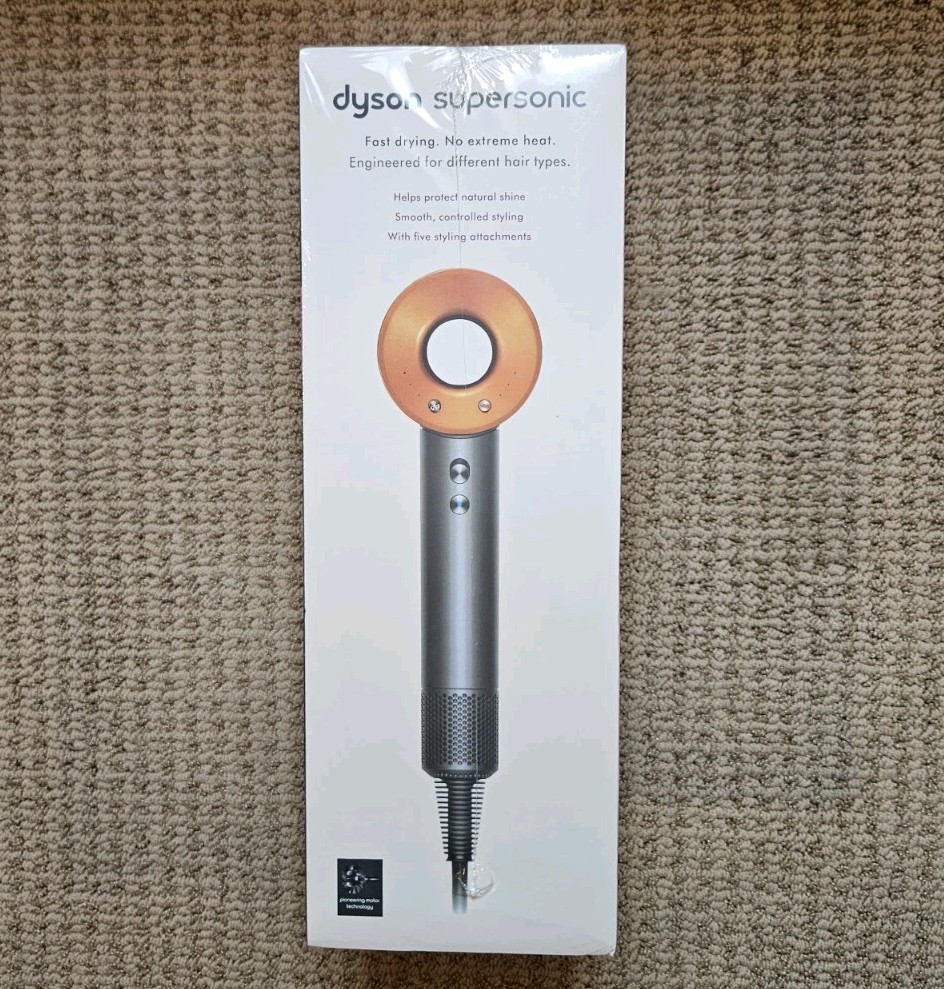 Dyson Supersonic Hair Dryer W/ Attachments *HD08* Pink/Fuchsia