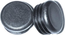 1-1/2" Square 1.5" 10-14 Ga Black Plastic Tubing End Cap Plugs 1.29"-1.34" ID