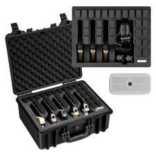 VEVOR Custodia Rigida per Pistola Protettiva Fodera Schiuma XPE 5 Pistole