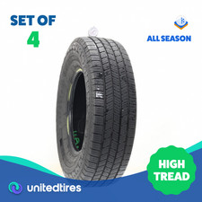 Set Of 4 Used Lt 24575r16 Firestone Transforce Ht3 Enliten - 8.5-10.532