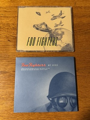 Foo Fighters Lot - This Is A Call w/2 Unreleased, My Hero W/2 And Enhanced