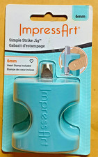 ImpressArt Simple Strike Metal Stamping Jig, 6mm- Jewelry Impressions SC10-6mm