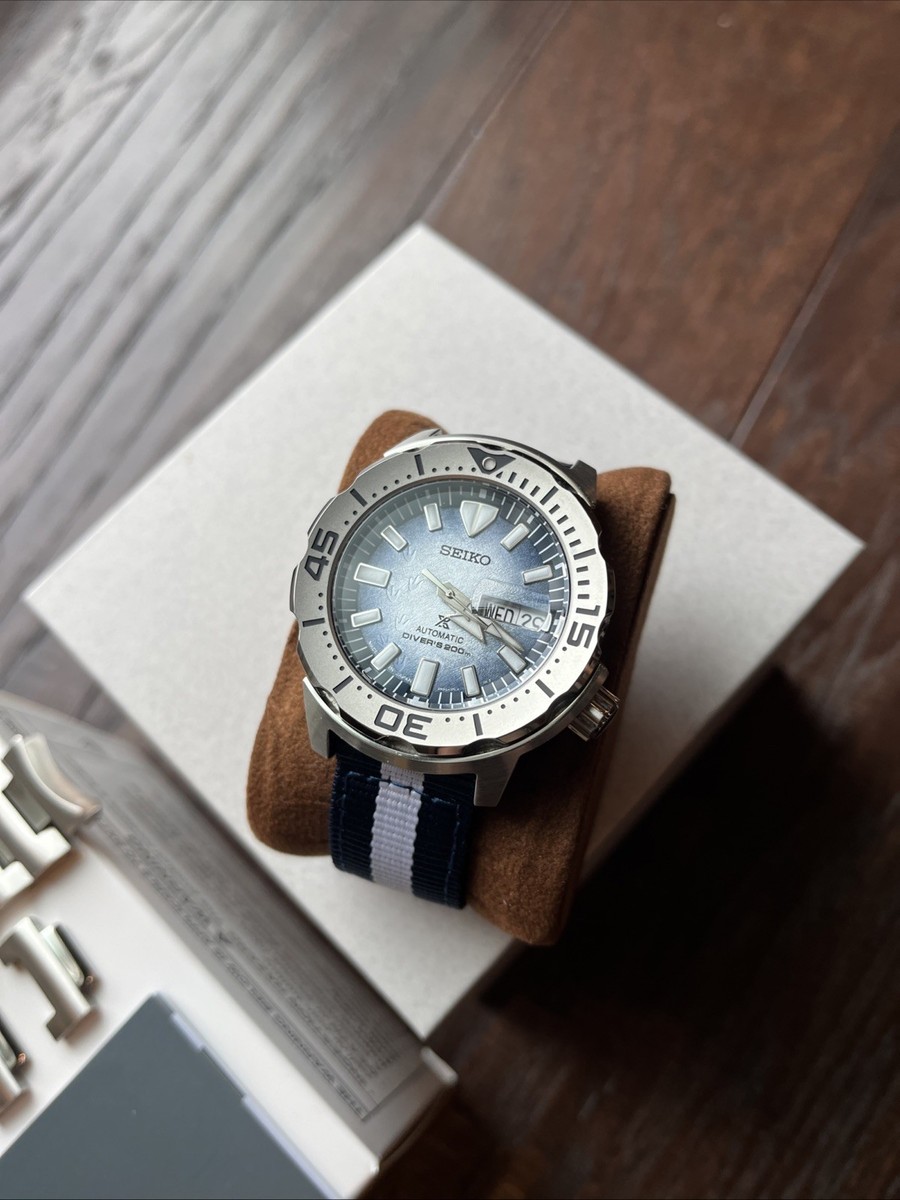 Seiko Prospex Monster SRPG57 Save The Ocean View 4