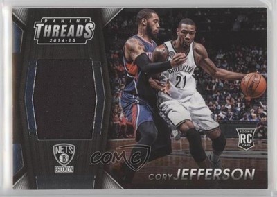 2014-15 Panini Threads Rookie Jumbo Materials 21/199 Cory Jefferson #30 RC 1u6